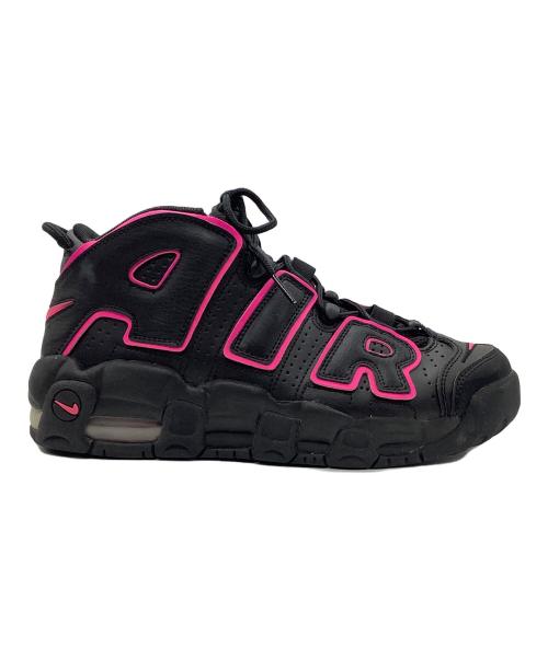 NIKE（ナイキ）NIKE (ナイキ) AIR MORE UP TEMPO ブラック×ピンク サイズ:25の古着・服飾アイテム