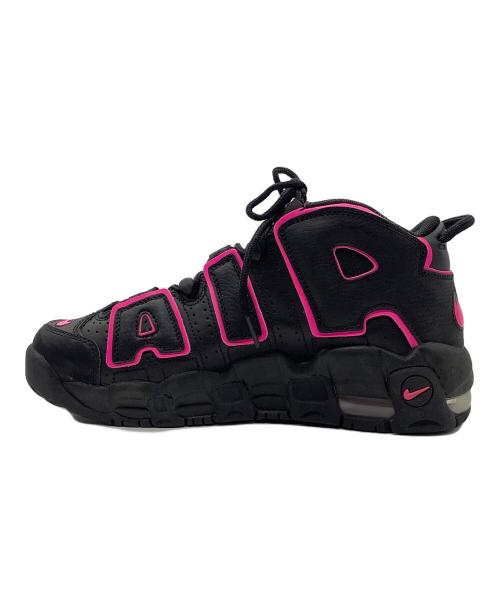 NIKE（ナイキ）NIKE (ナイキ) AIR MORE UP TEMPO ブラック×ピンク サイズ:25の古着・服飾アイテム
