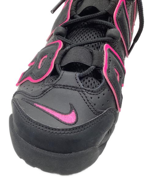 NIKE（ナイキ）NIKE (ナイキ) AIR MORE UP TEMPO ブラック×ピンク サイズ:25の古着・服飾アイテム