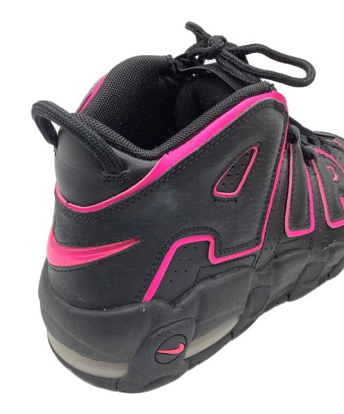 NIKE（ナイキ）NIKE (ナイキ) AIR MORE UP TEMPO ブラック×ピンク サイズ:25の古着・服飾アイテム