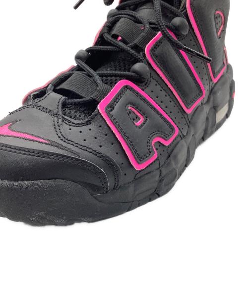 NIKE（ナイキ）NIKE (ナイキ) AIR MORE UP TEMPO ブラック×ピンク サイズ:25の古着・服飾アイテム