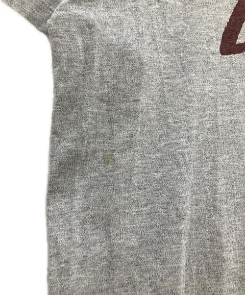 Champion（チャンピオン）Champion (チャンピオン) stussy (ステューシー) 半袖カットソー　ランナーズタグ グレー サイズ:Lの古着・服飾アイテム