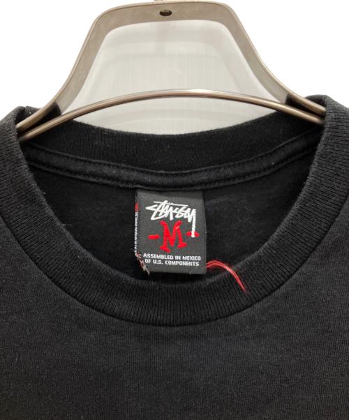 stussy（ステューシー）stussy (ステューシー) 半袖カットソー ブラック サイズ:Mの古着・服飾アイテム