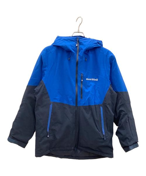 mont-bell（モンベル）mont-bell (モンベル) パウダーホップパーカ ブルー サイズ:Lの古着・服飾アイテム