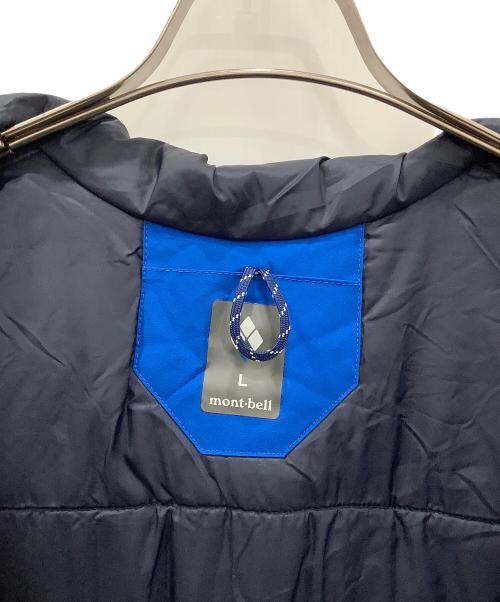mont-bell（モンベル）mont-bell (モンベル) パウダーホップパーカ ブルー サイズ:Lの古着・服飾アイテム