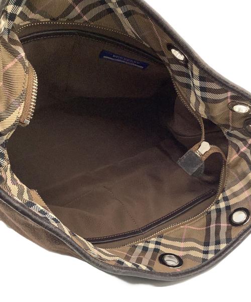 BURBERRY BLUE LABEL（バーバリー ブルー レーベル）BURBERRY BLUE LABEL (バーバリー ブルー レーベル) 2WAYショルダーバッグ ブラウンの古着・服飾アイテム