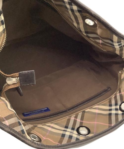 BURBERRY BLUE LABEL（バーバリー ブルー レーベル）BURBERRY BLUE LABEL (バーバリー ブルー レーベル) 2WAYショルダーバッグ ブラウンの古着・服飾アイテム