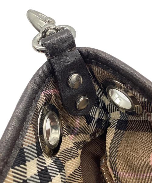 BURBERRY BLUE LABEL（バーバリー ブルー レーベル）BURBERRY BLUE LABEL (バーバリー ブルー レーベル) 2WAYショルダーバッグ ブラウンの古着・服飾アイテム