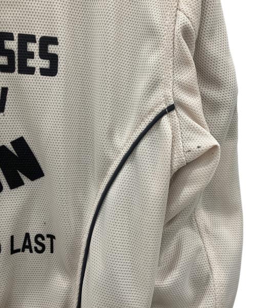 VANSON（バンソン）VANSON (バンソン) メッシュライダースジャケット ベージュ サイズ:Lの古着・服飾アイテム