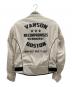 VANSON (バンソン) メッシュライダースジャケット ベージュ サイズ:L：13000円