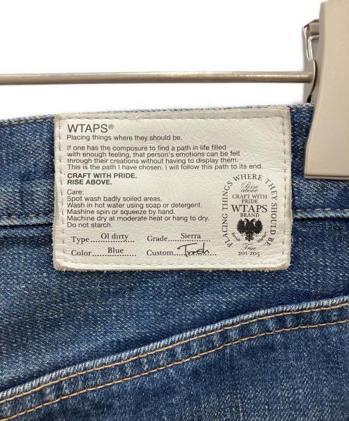 WTAPS（ダブルタップス）WTAPS (ダブルタップス) デニムパンツ ブルー サイズ:記載無の古着・服飾アイテム