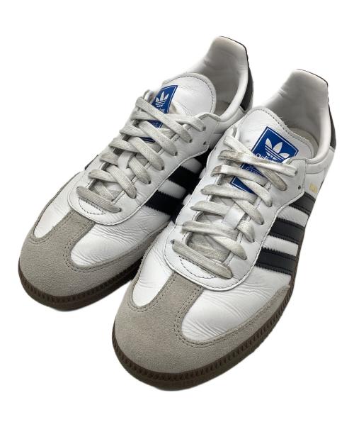 adidas（アディダス）adidas (アディダス) スニーカー　SAMBA ホワイト×ブラック サイズ:26.5の古着・服飾アイテム