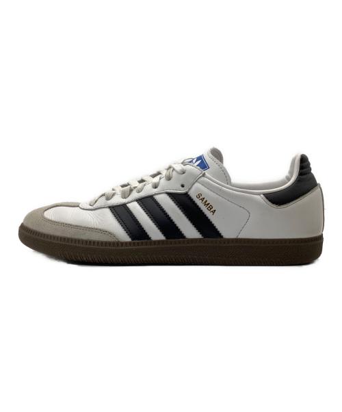 adidas（アディダス）adidas (アディダス) スニーカー　SAMBA ホワイト×ブラック サイズ:26.5の古着・服飾アイテム