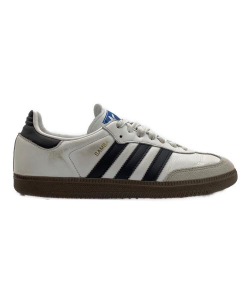 adidas（アディダス）adidas (アディダス) スニーカー　SAMBA ホワイト×ブラック サイズ:26.5の古着・服飾アイテム