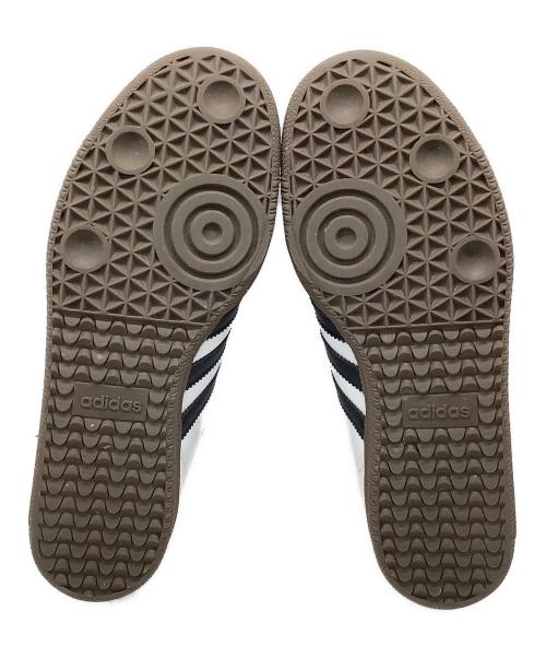 adidas（アディダス）adidas (アディダス) スニーカー　SAMBA ホワイト×ブラック サイズ:26.5の古着・服飾アイテム