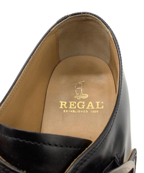 REGAL（リーガル）REGAL (リーガル) モンクストラップシューズ ブラック サイズ:26.5の古着・服飾アイテム