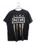 BROCKUM (ブロッカム) NINE INCH NAILS (ナイン・インチ・ネイルズ) 半袖カットソー ブラック サイズ:XL：6000円