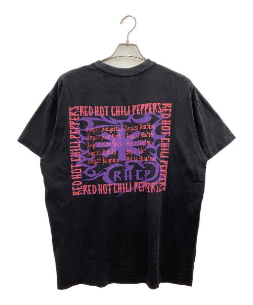 giant（ジャイアント）giant (ジャイアント) RED HOT CHILI PEPPERS (レッドホットチリペッパーズ) 半袖カットソー ブラック サイズ:XLの古着・服飾アイテム