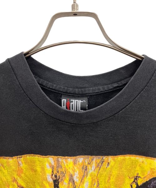 giant（ジャイアント）giant (ジャイアント) RED HOT CHILI PEPPERS (レッドホットチリペッパーズ) 半袖カットソー ブラック サイズ:XLの古着・服飾アイテム