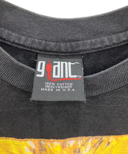 giant（ジャイアント）giant (ジャイアント) RED HOT CHILI PEPPERS (レッドホットチリペッパーズ) 半袖カットソー ブラック サイズ:XLの古着・服飾アイテム