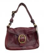 COACHコーチ）の古着「ハンドバッグ　」｜レッド