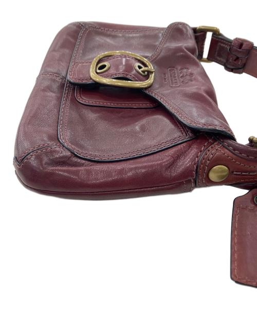 COACH（コーチ）COACH (コーチ) ハンドバッグ　 レッドの古着・服飾アイテム