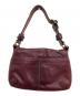 COACH (コーチ) ハンドバッグ　 レッド：18000円
