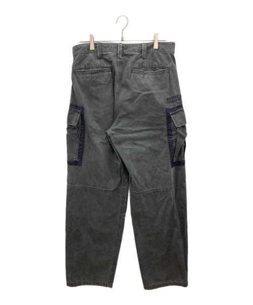 AVIREX（アヴィレックス）AVIREX (アヴィレックス) FADED CUSTOM CARGO PANTS ブラック サイズ:Lの古着・服飾アイテム