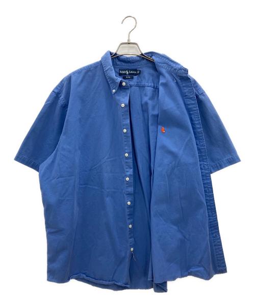 RALPH LAUREN（ラルフローレン）RALPH LAUREN (ラルフローレン) 半袖シャツ　BLAKE ブルー サイズ:2Xの古着・服飾アイテム