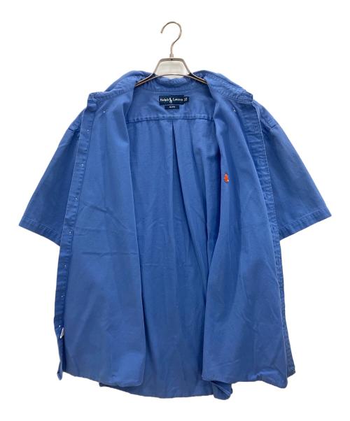 RALPH LAUREN（ラルフローレン）RALPH LAUREN (ラルフローレン) 半袖シャツ　BLAKE ブルー サイズ:2Xの古着・服飾アイテム