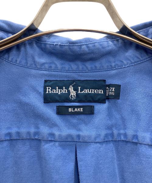 RALPH LAUREN（ラルフローレン）RALPH LAUREN (ラルフローレン) 半袖シャツ　BLAKE ブルー サイズ:2Xの古着・服飾アイテム