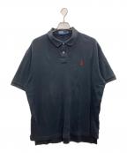 POLO RALPH LAURENポロ・ラルフローレン）の古着「半袖シャツ」｜ブラック