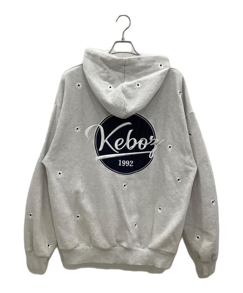 FREAK'S STORE（フリークスストア）FREAK'S STORE (フリークスストア) KEBOZ (ケボズ) プルオーバーパーカー　NICK GEAR グレー サイズ:Lの古着・服飾アイテム