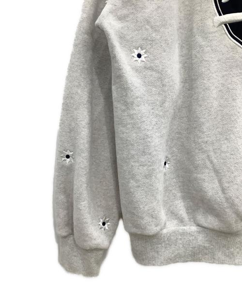 FREAK'S STORE（フリークスストア）FREAK'S STORE (フリークスストア) KEBOZ (ケボズ) プルオーバーパーカー　NICK GEAR グレー サイズ:Lの古着・服飾アイテム