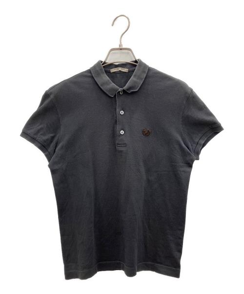 BOTTEGA VENETA（ボッテガベネタ）BOTTEGA VENETA (ボッテガベネタ) ポロシャツ ブラック サイズ:44の古着・服飾アイテム