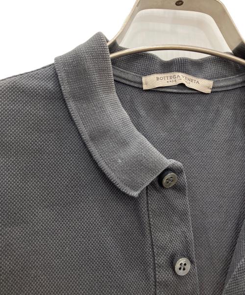 BOTTEGA VENETA（ボッテガベネタ）BOTTEGA VENETA (ボッテガベネタ) ポロシャツ ブラック サイズ:44の古着・服飾アイテム