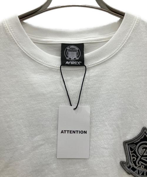 AVIREX（アヴィレックス）AVIREX (アヴィレックス) 半袖カットソー ホワイト サイズ:XLの古着・服飾アイテム