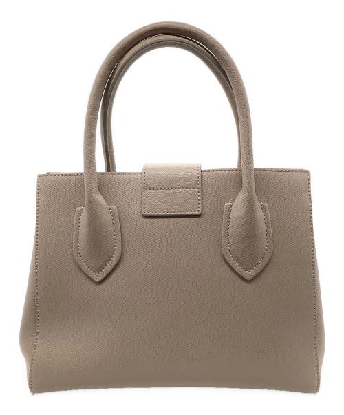 FURLA（フルラ）FURLA (フルラ) ハンドバッグ　メトロポリス アイボリーの古着・服飾アイテム