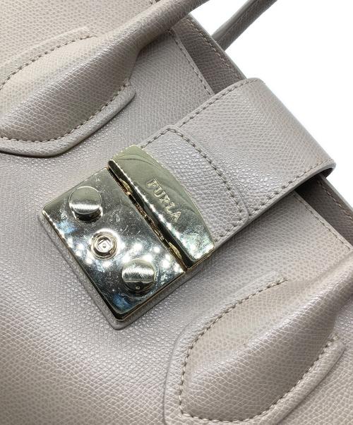 FURLA（フルラ）FURLA (フルラ) ハンドバッグ　メトロポリス アイボリーの古着・服飾アイテム