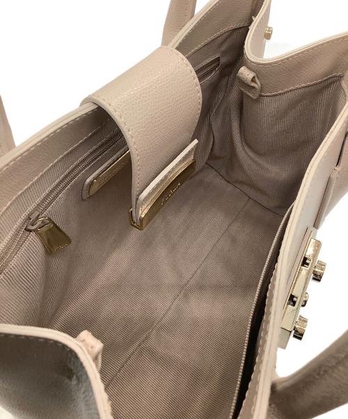 FURLA（フルラ）FURLA (フルラ) ハンドバッグ　メトロポリス アイボリーの古着・服飾アイテム