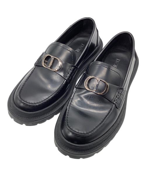 Dior（ディオール）Dior (ディオール) ローファー　エクスプローラー ブラック サイズ:25の古着・服飾アイテム