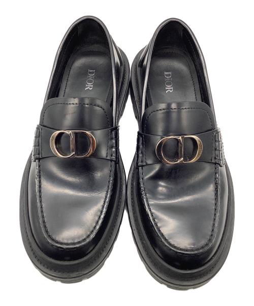 Dior（ディオール）Dior (ディオール) ローファー　エクスプローラー ブラック サイズ:25の古着・服飾アイテム