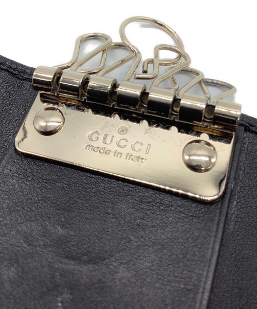 GUCCI（グッチ）GUCCI (グッチ) 6連キーケース　GG ブラックの古着・服飾アイテム