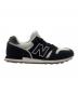 中古・古着 NEW BALANCE (ニューバランス) スニーカー ブラック×ホワイト サイズ:27：6000円
