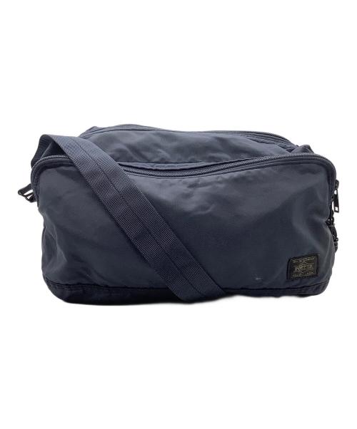 PORTER（ポーター）PORTER (ポーター) ショルダーバッグ　フラッシュ ネイビーの古着・服飾アイテム