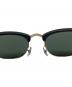 中古・古着 RAY-BAN (レイバン) サングラス　CLUBMASTER ブラック：9000円