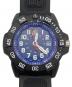 LUMINOX（ルミノックス）の古着「リストウォッチ　NAVY SEAL 3500 SERIES　クォーツ」｜ブルー