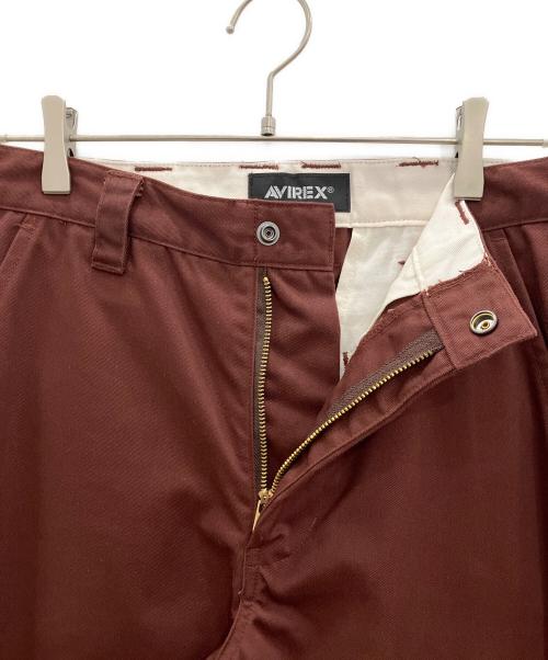 AVIREX（アヴィレックス）AVIREX (アヴィレックス) アンチフォーリングワークパンツ ブラウン サイズ:Mの古着・服飾アイテム