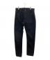 MOMOTARO JEANS（桃太郎ジーンズ）の古着「パンツ　15.7oz SELVEDGE BLACK DENIM NARROW TAPERED」｜ブラック