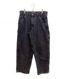 LEVI'S（リーバイス）の古着「デニムパンツ　SILVERTAB」｜ブラック